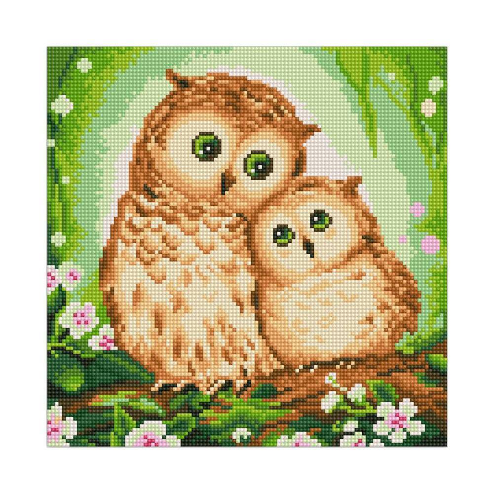 Owls - Full Drill Diamond Painting
