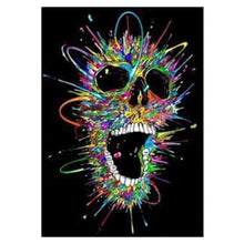 Load image into Gallery viewer, Skull - Full Drill Diamond Painting
