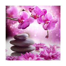 Load image into Gallery viewer, Flower Stone - Full Drill Diamond Painting
