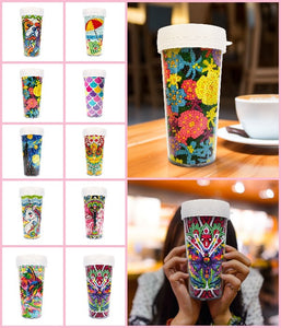 Colorful Diamond Cup