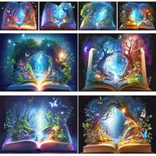 Load image into Gallery viewer, Magic Book-Full Round Diamond Painting-40x30cm
