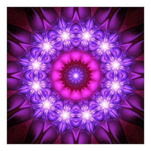 Purple Flower - Full Drill Diamond Painting