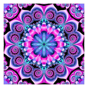 Purple Mandala  - Full Drill Diamond Painting