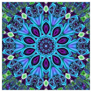 Geometric Flower - Full Drill Diamond Painting