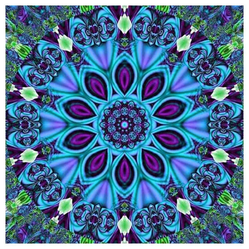 Geometric Flower - Full Drill Diamond Painting