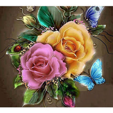 Load image into Gallery viewer, Charming Flowers - Full Drill Diamond Painting
