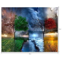 Load image into Gallery viewer, Four Vision Tree - Full Drill Diamond Painting

