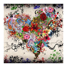 Load image into Gallery viewer, Heart Flower - Full Drill Diamond Painting
