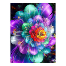Load image into Gallery viewer, Fluorescent Flower Stitch - Full Drill Diamond Painting
