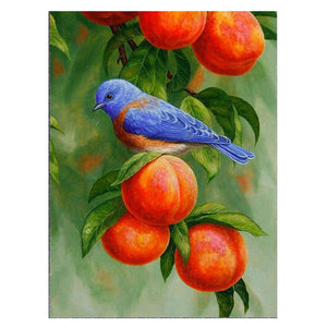 Trees Bird - Full Drill Diamond Painting - 35x45cm