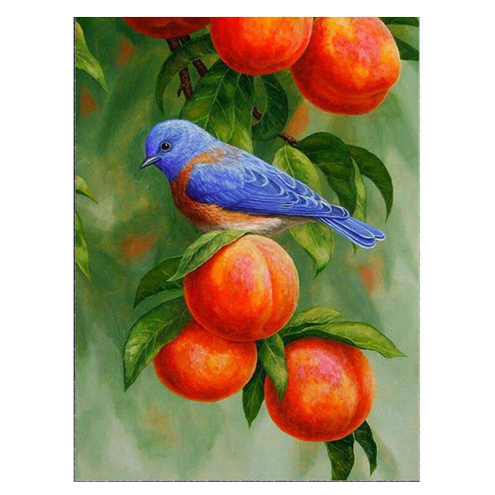 Trees Bird - Full Drill Diamond Painting - 35x45cm