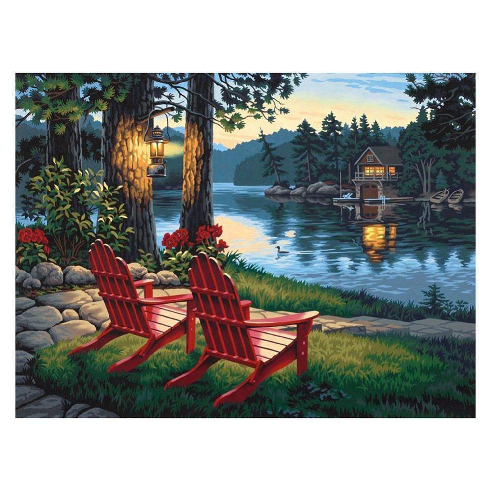 Lakeside - Full Drill Diamond Painting