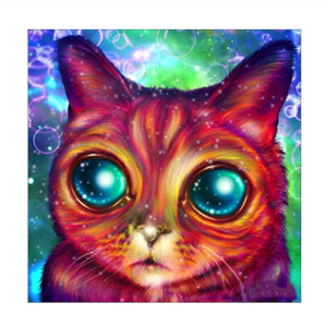 Cat - Full Drill Diamond Painting