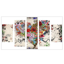 Load image into Gallery viewer, 5-pictures Heart - Full Drill Diamond Painting - 95x45cm
