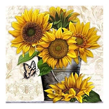 Load image into Gallery viewer, Sunflower - Full Drill Diamond Painting
