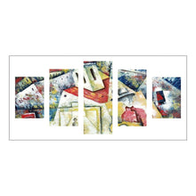 Load image into Gallery viewer, 5-pictures Dreamy House - Full Drill Diamond Painting - 95x45cm
