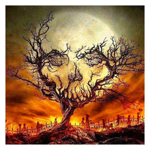 Load image into Gallery viewer, Halloween Tree - Full Drill Diamond Painting
