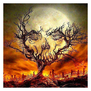 Halloween Tree - Full Drill Diamond Painting
