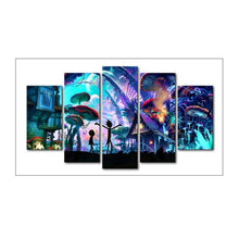 Load image into Gallery viewer, 5-pictures Underwater World - Full Drill Diamond Painting - 95x45cm
