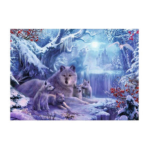 Snow Wolf - Full Drill Diamond Painting