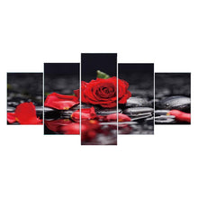 Load image into Gallery viewer, 5-pictures Rose - Full Drill Diamond Painting - 95x45cm

