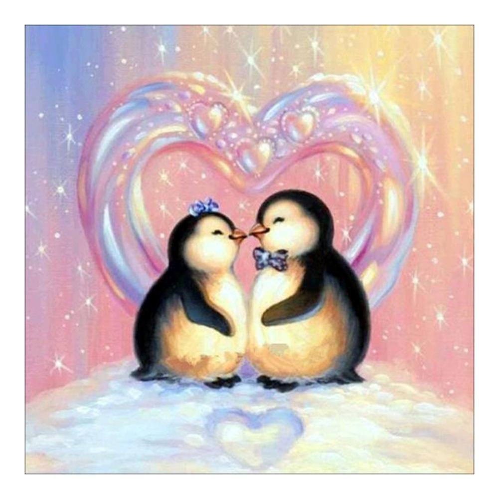 2 Penguins - Full Drill Diamond Painting