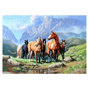 Horses - Full Drill Diamond Painting
