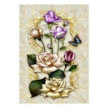 Load image into Gallery viewer, Flowers - Full Drill Diamond Painting
