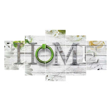 Load image into Gallery viewer, 5-pictures Home - Full Drill Diamond Painting - 95x45cm
