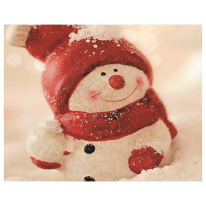 Christmas Snowman - Full Drill Diamond Painting