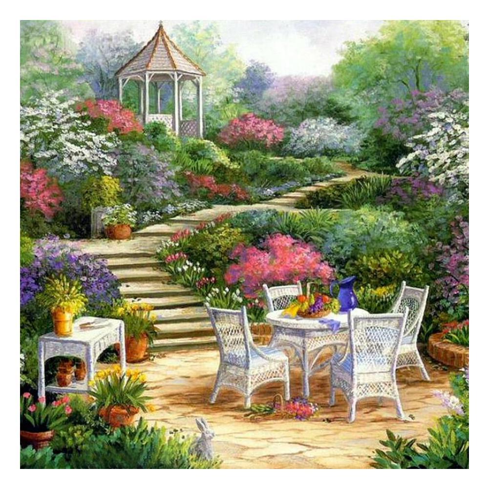 Garden  - Full Drill Diamond Painting