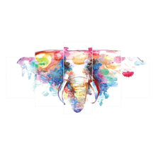 Load image into Gallery viewer, 5-pictures Elephant - Full Drill Diamond Painting - 95x45cm
