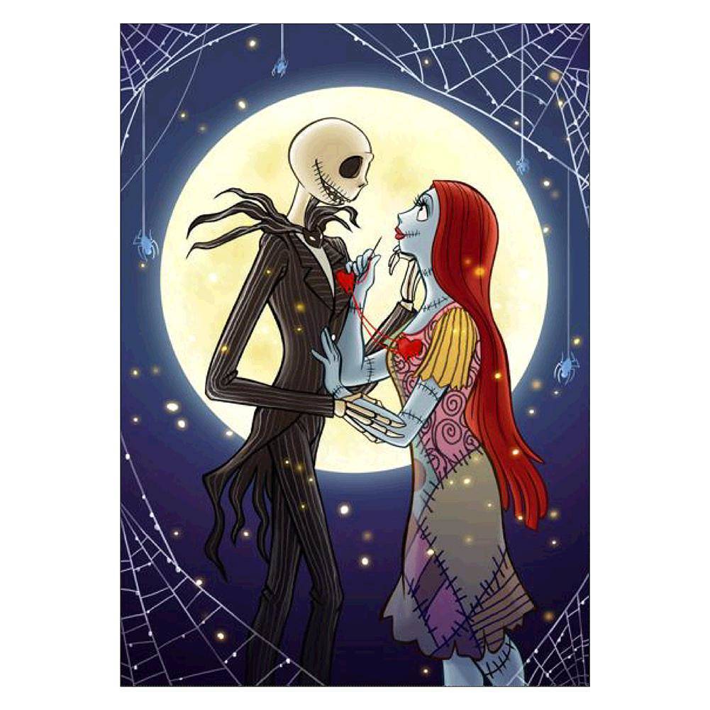 Halloween Skull Lovers - Full Drill Diamond Painting