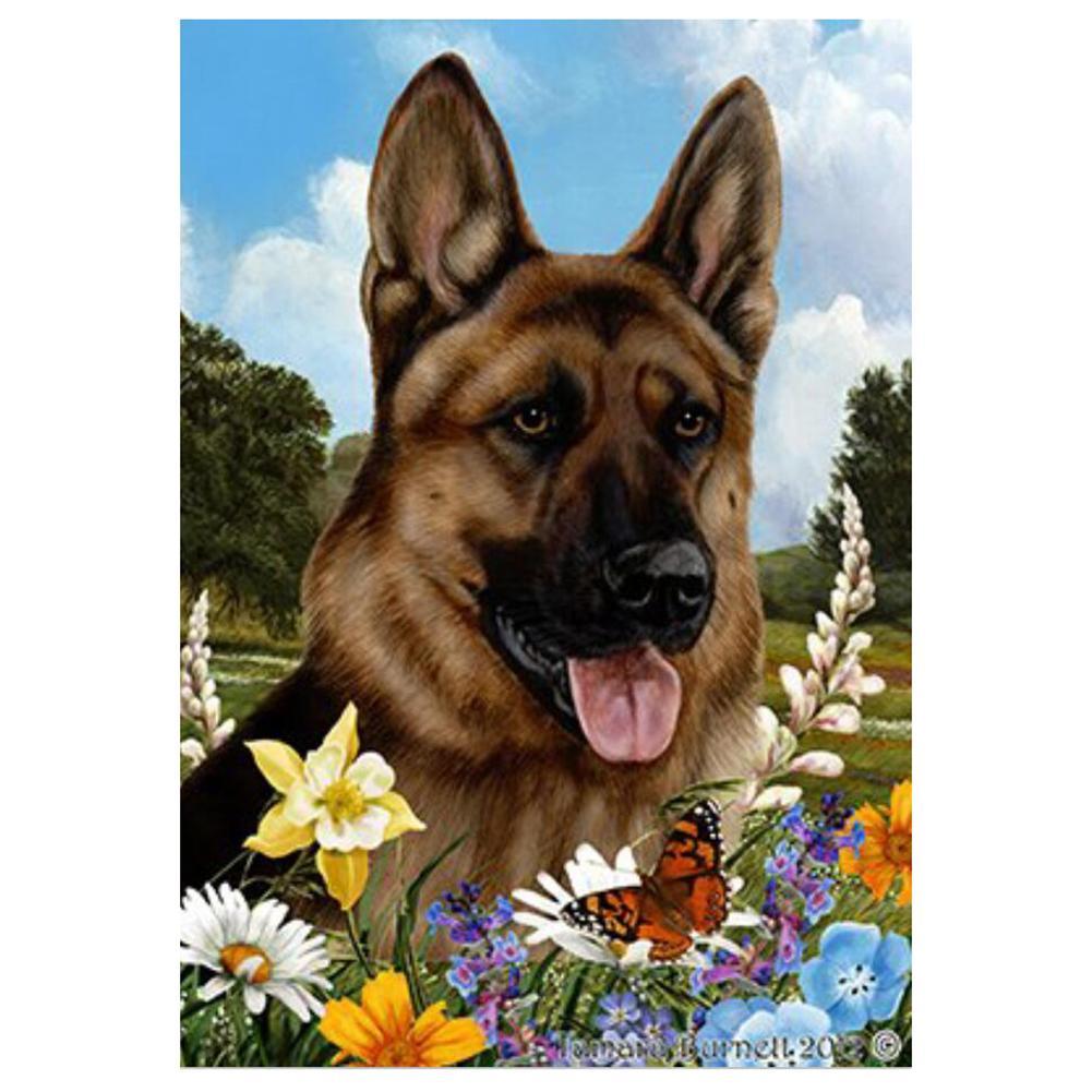 Dog Garden - Full Drill Diamond Painting