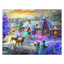 Load image into Gallery viewer, Christmas - Full Drill Diamond Painting
