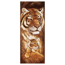 Load image into Gallery viewer, Tiger - Full Drill Diamond Painting - 25x55cm
