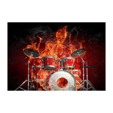 Load image into Gallery viewer, Flame Drum - Full Drill Diamond Painting
