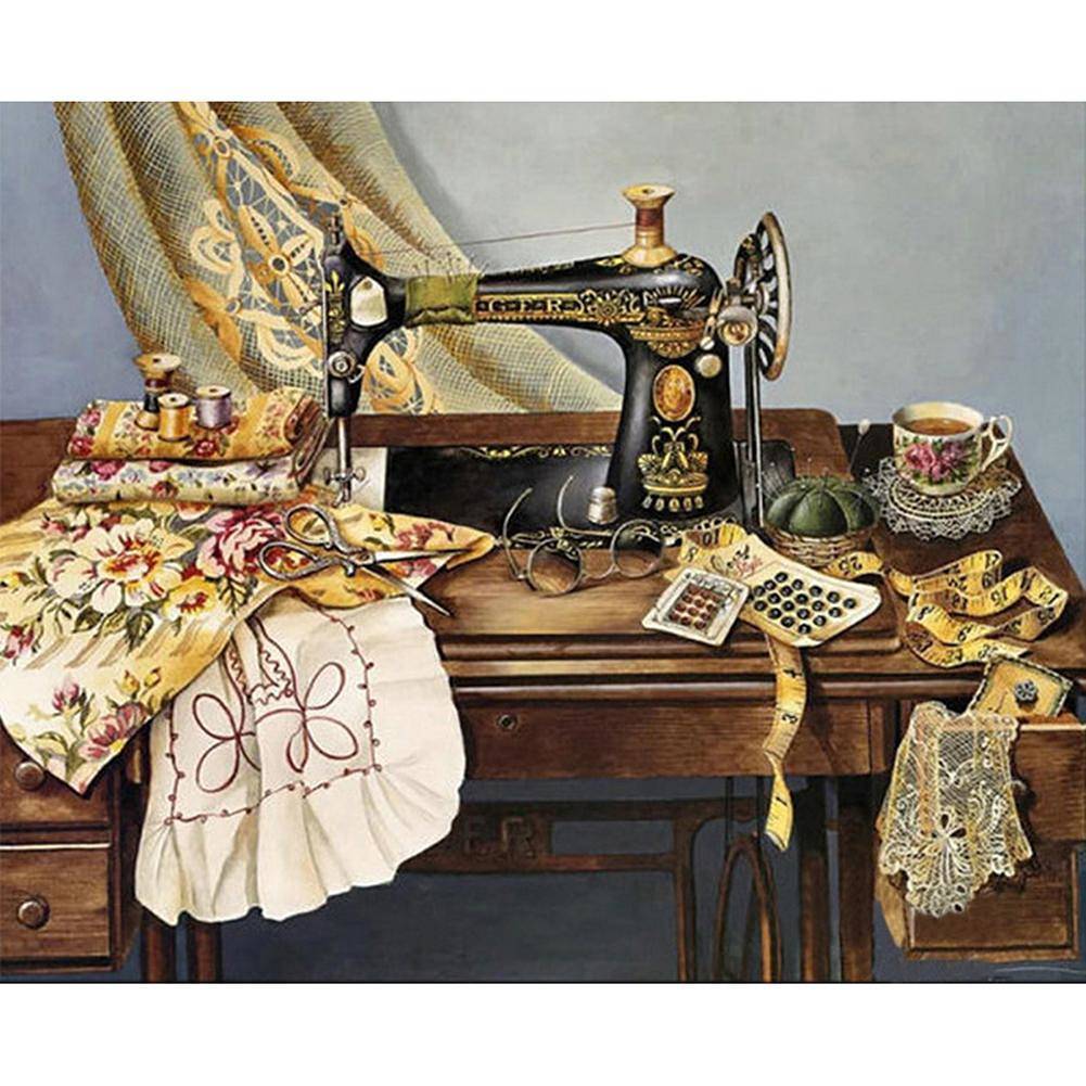 Sewing Machine - Full Drill Diamond Painting