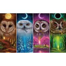 Load image into Gallery viewer, 4-pictures 4 Seasons Eagle  - Full Drill Diamond Painting - 80x45cm
