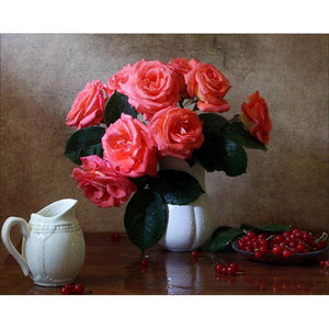 Vase - Full Drill Diamond Painting