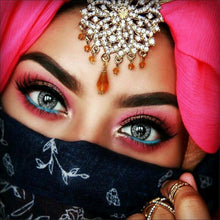 Load image into Gallery viewer, Masked Beauty - Full Drill Diamond Painting
