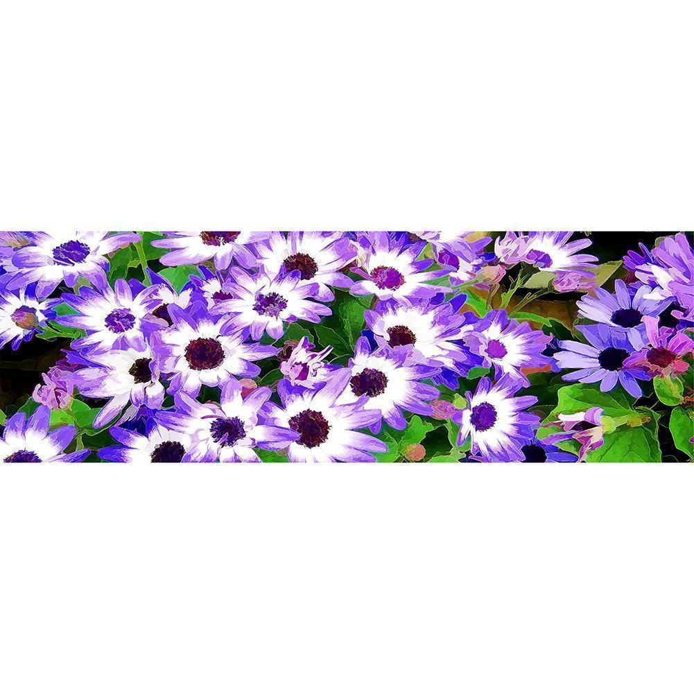 Novelty Flower - Full Drill Diamond Painting - 80x30cm