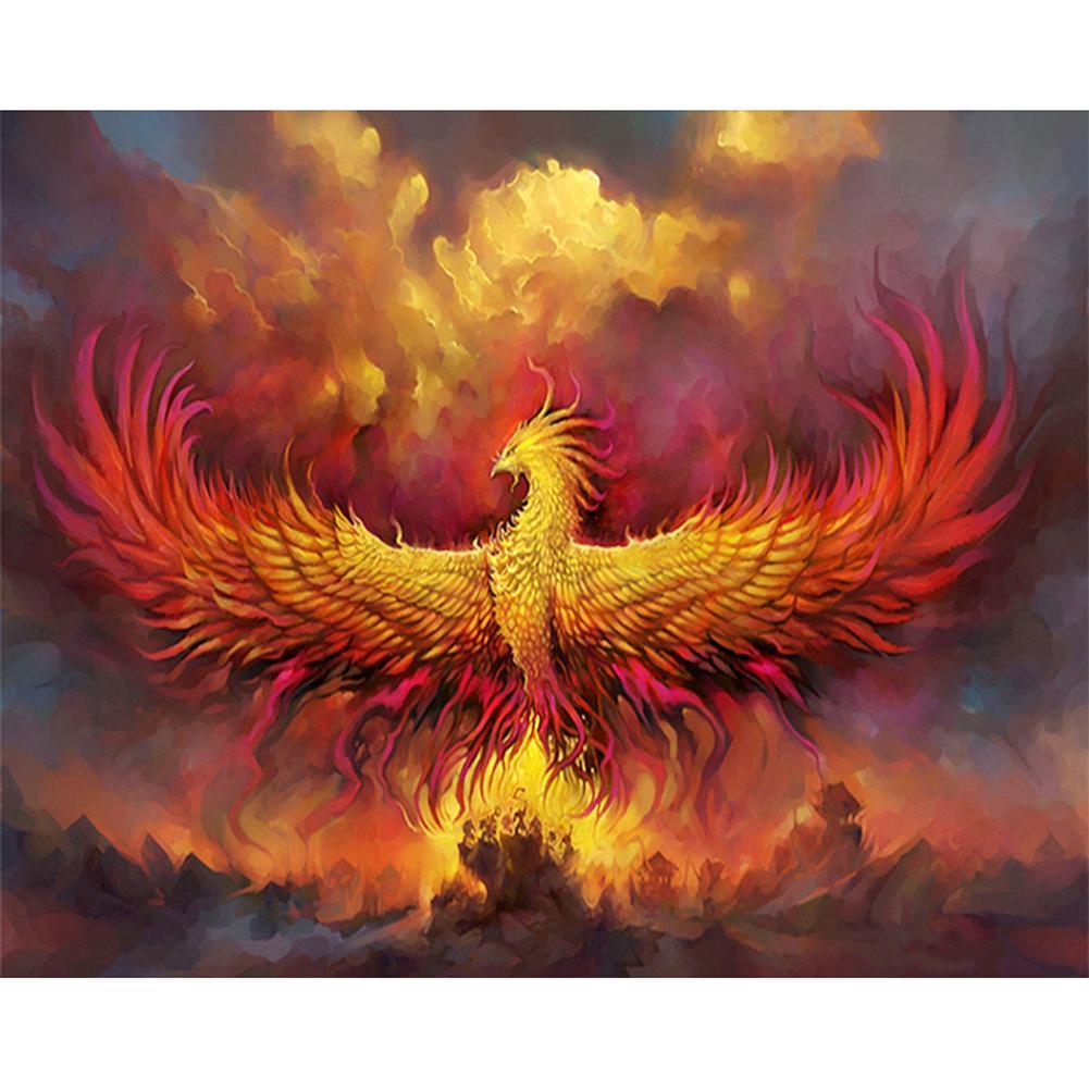Fire Phoenix  - Full Drill Diamond Painting