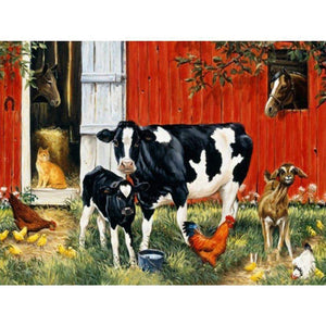 Cow - Full Drill Diamond Painting