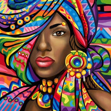 Load image into Gallery viewer, Graffiti Indian Woman - Full Drill Diamond Painting
