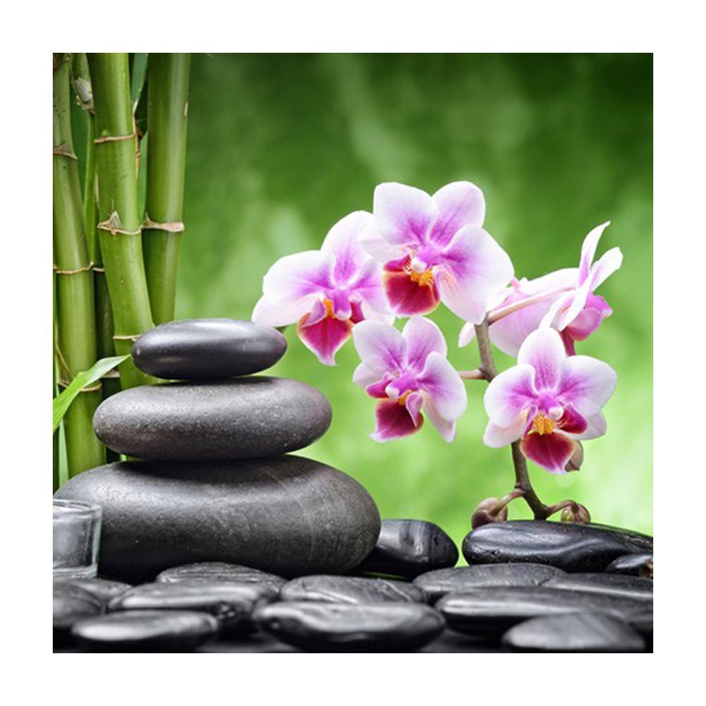Bamboo Stone   - Full Drill Diamond Painting