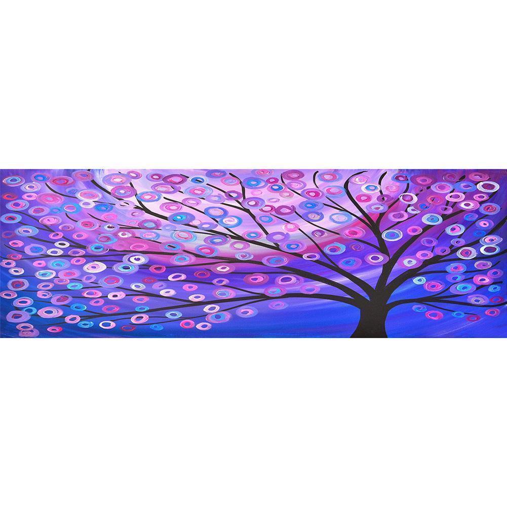 Tree - Full Drill Diamond Painting - 80x30cm