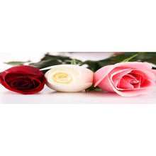 Load image into Gallery viewer, Flower - Full Drill Diamond Painting - 80x30cm

