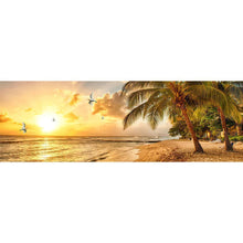 Load image into Gallery viewer, Seaside Beach - Full Drill Diamond Painting - 80x30cm
