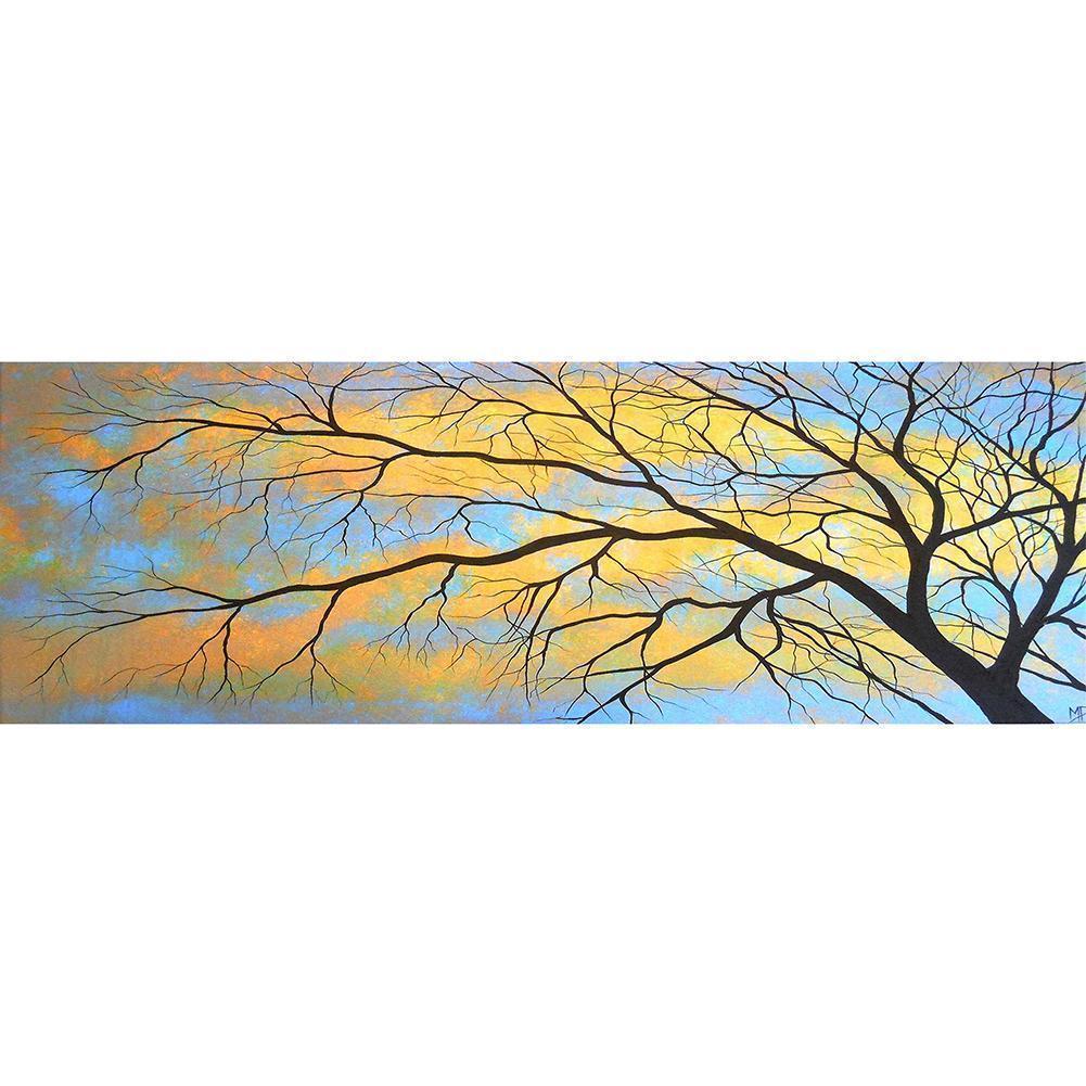 Tree - Full Drill Diamond Painting - 80x30cm